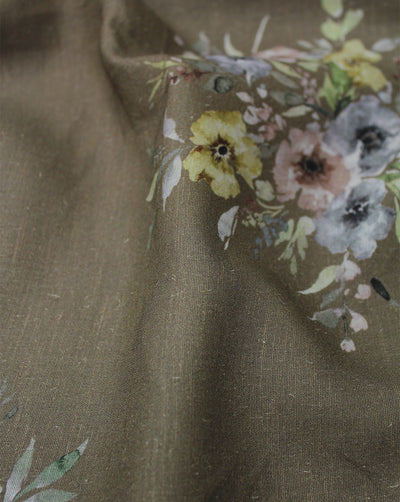 BLENDED LINEN FABRIC