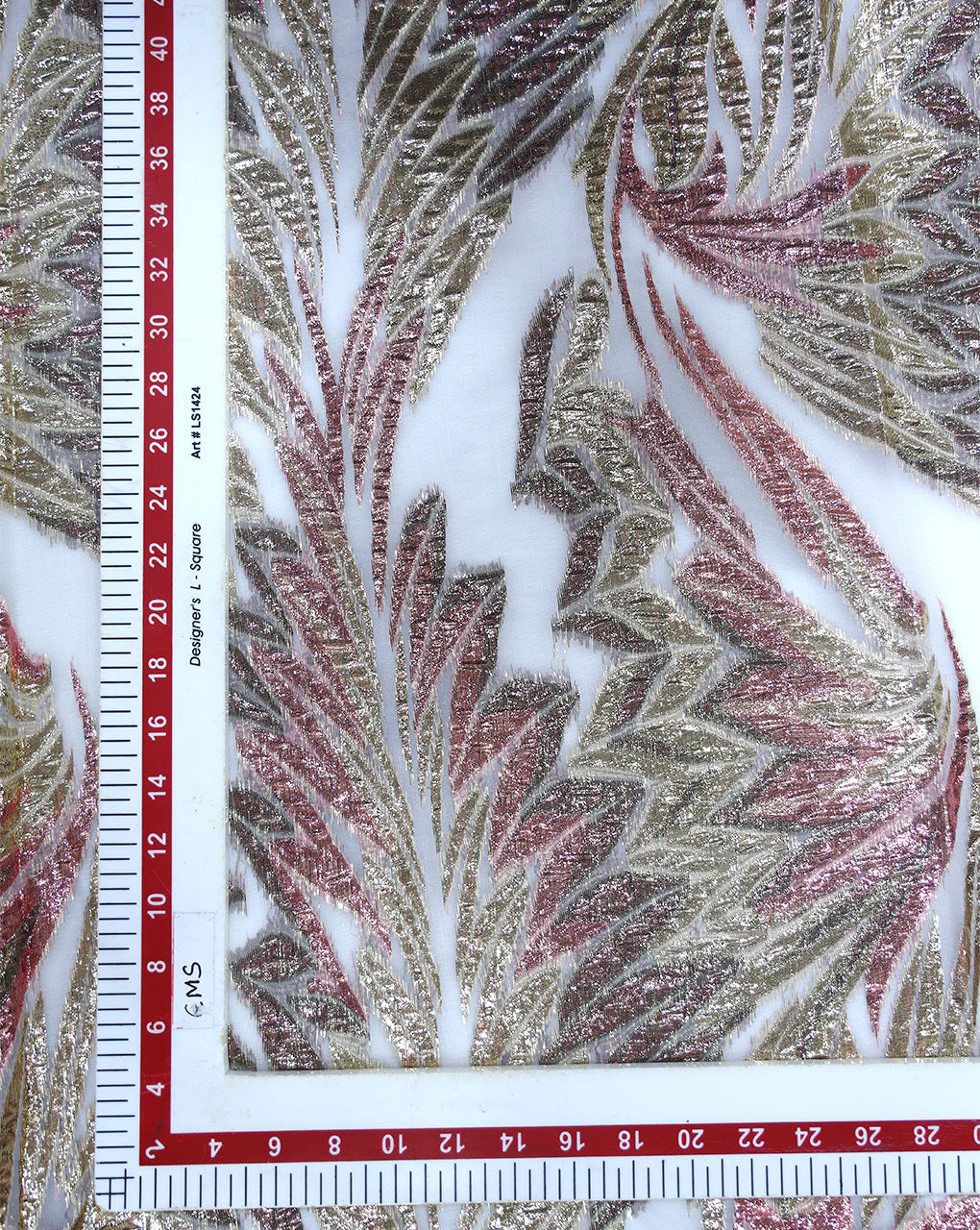 ORGANZA JACQUARD FABRIC