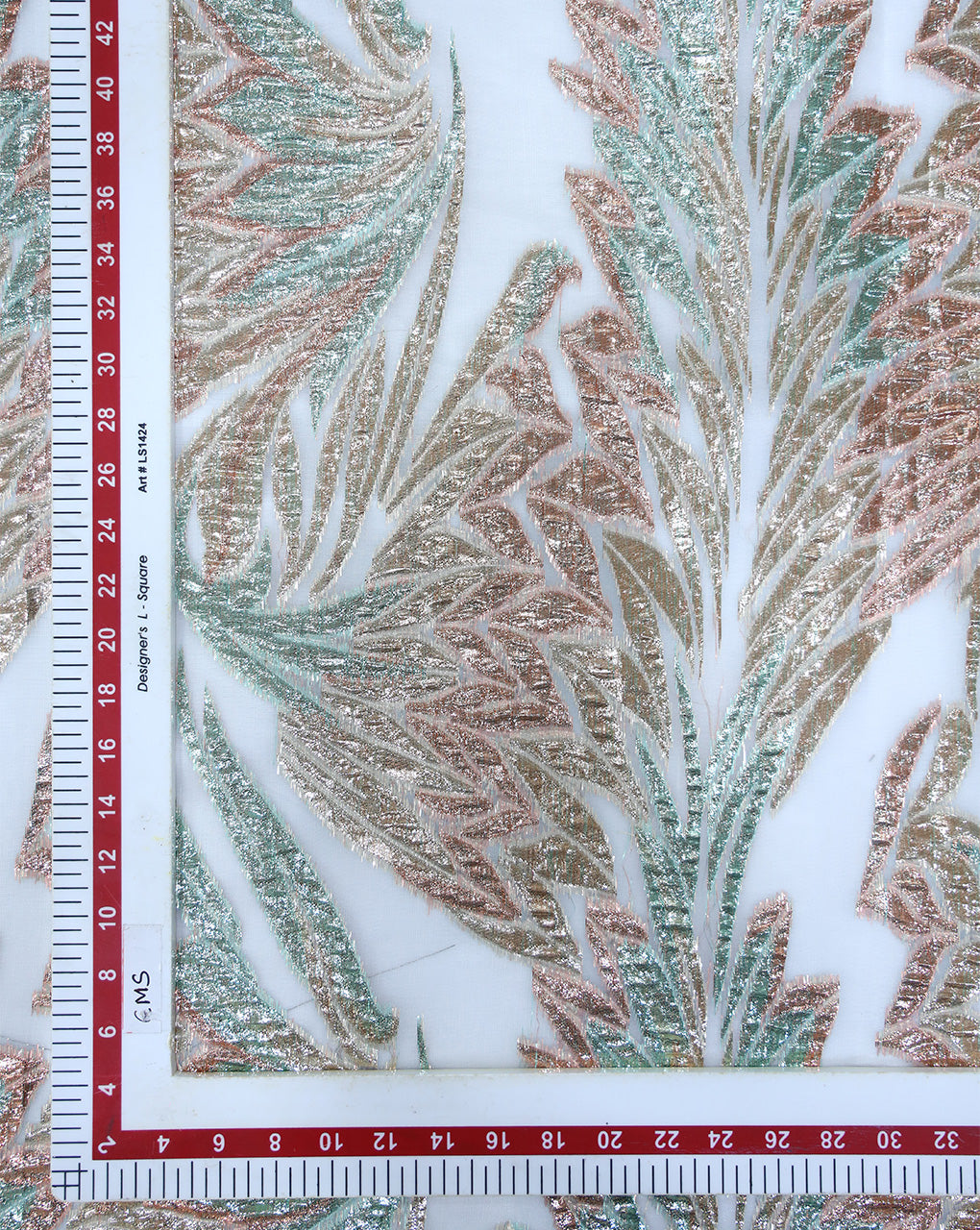 ORGANZA JACQUARD FABRIC