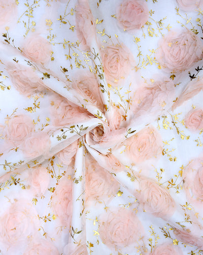 FLORAL NET FABRIC