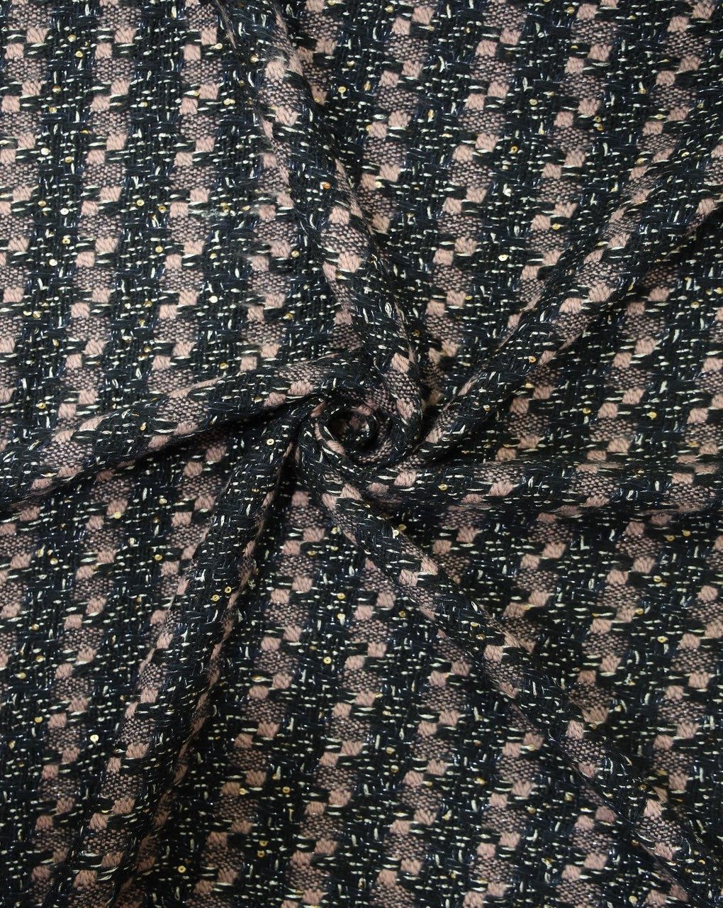 FANCY TWEED FABRIC