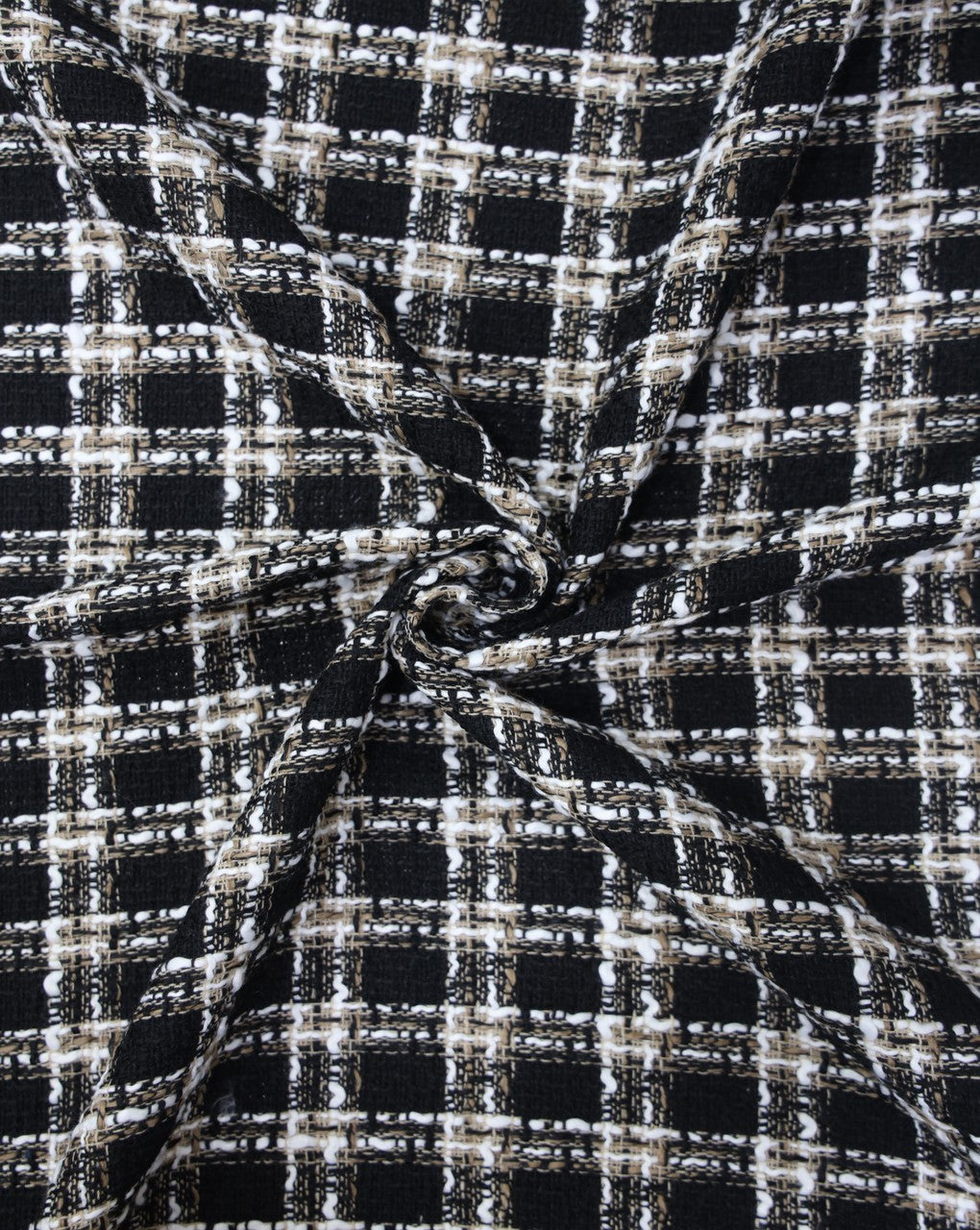 FANCY TWEED FABRIC