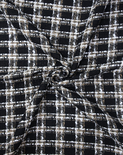 FANCY TWEED FABRIC
