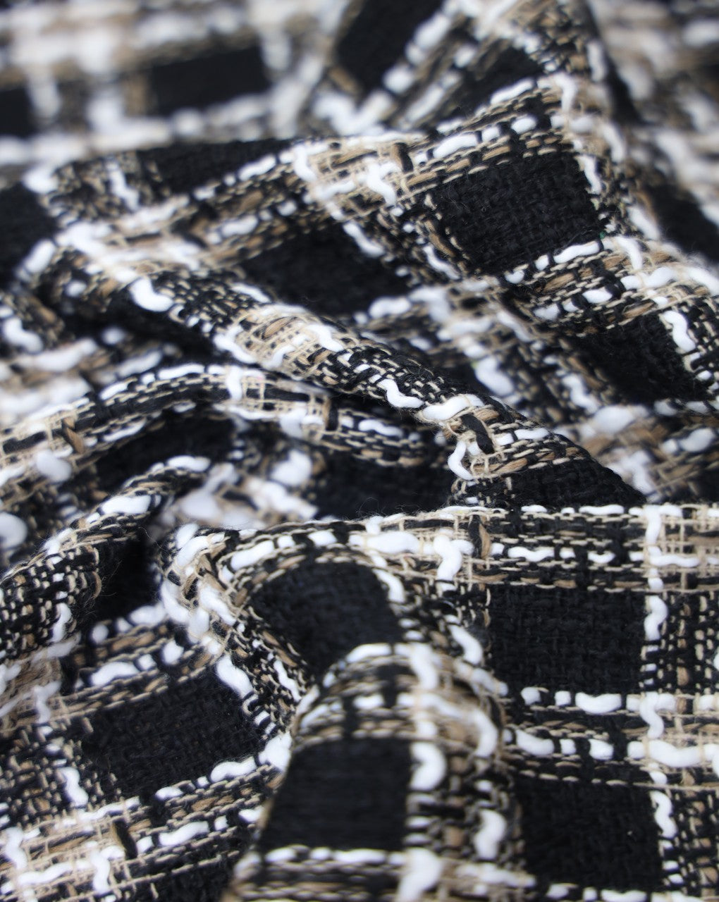 FANCY TWEED FABRIC