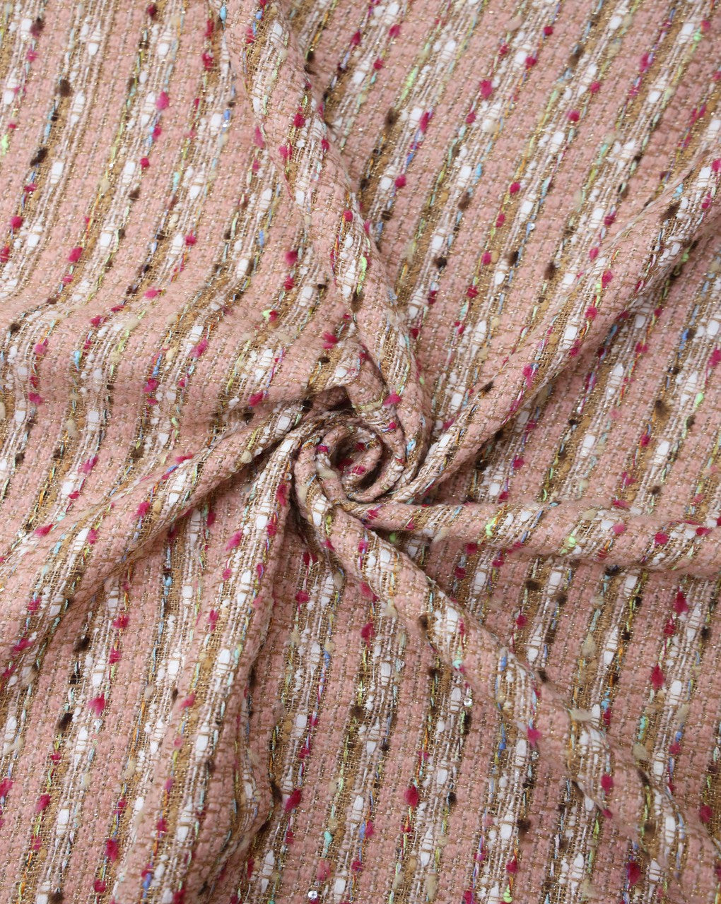 FANCY TWEED FABRIC
