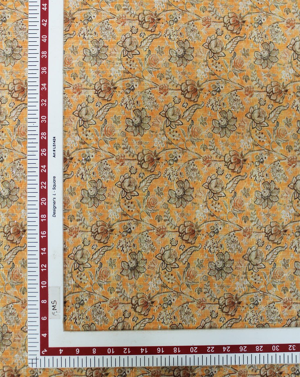 Multicolor Printed Sequins Fabric