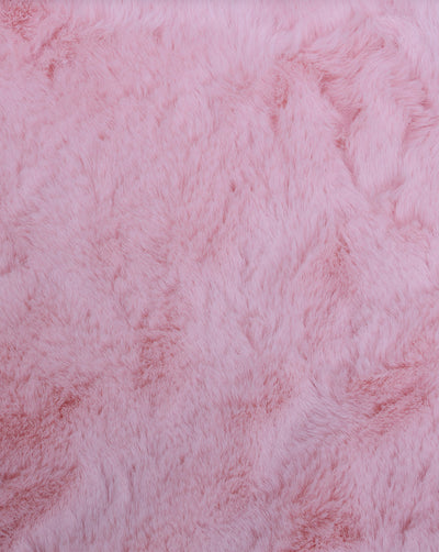 LIGHT PINK ARTIFICIAL FUR FABRIC