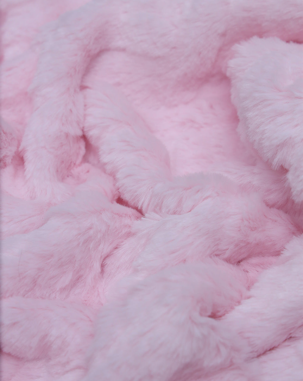 BABY PINK ARTIFICIAL FUR FABRIC