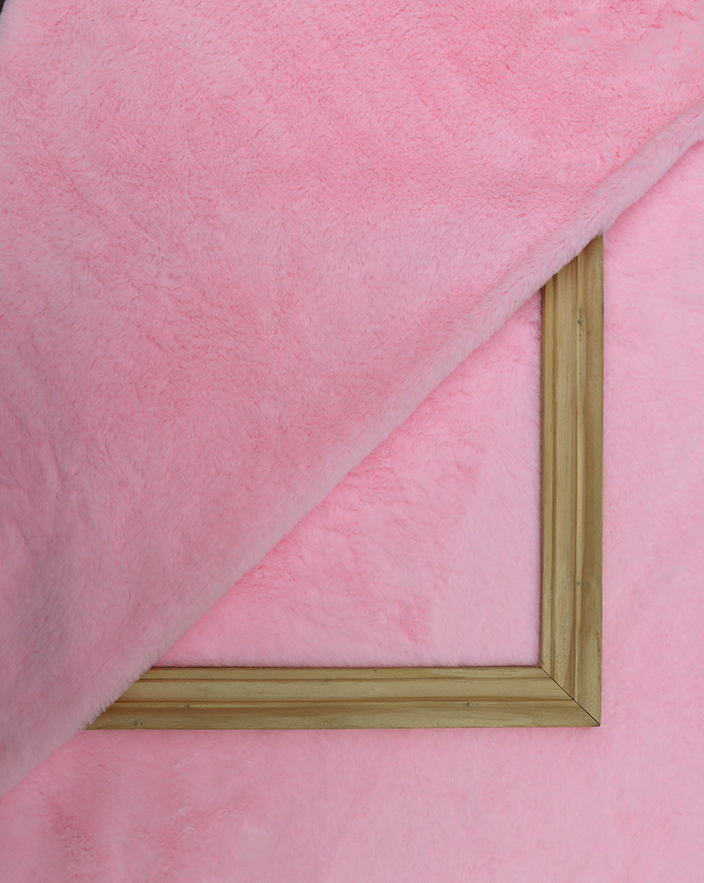 BABY PINK ARTIFICIAL FUR FABRIC