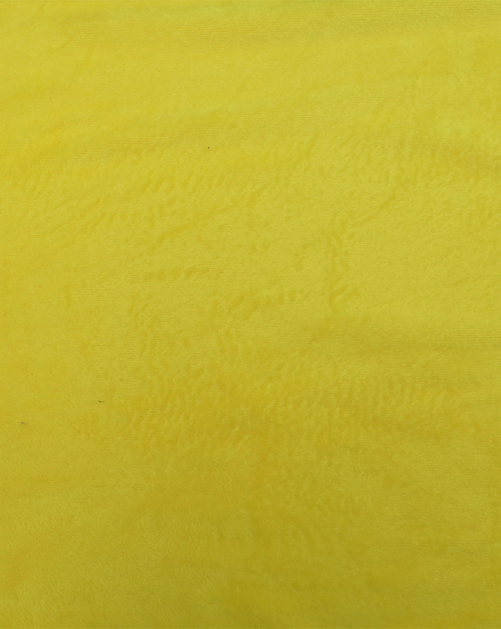 YELLOW ARTIFICIAL FUR FABRIC