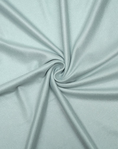 WHITE POLYESTER KNITTED FOIL FABRIC