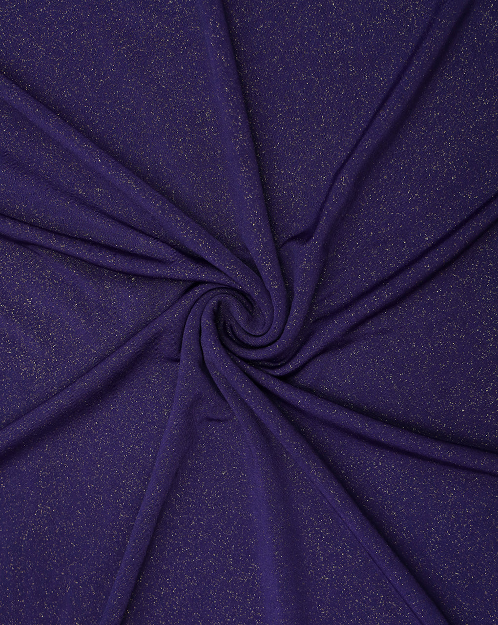 DARK PURPLE POLYESTER KNITTED FOIL FABRIC