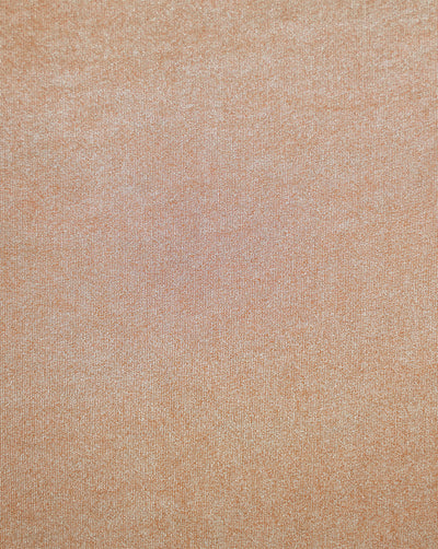 LIGHT PEACH POLYESTER KNITTED FOIL FABRIC
