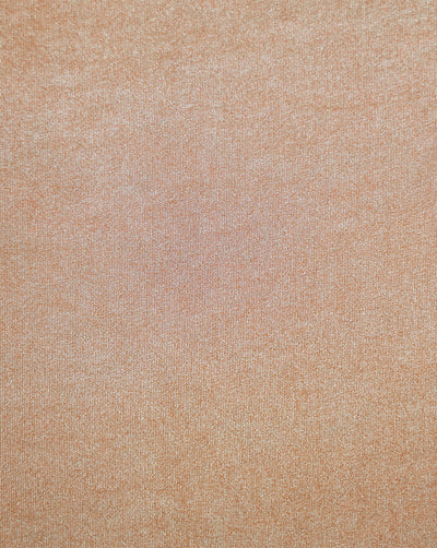 LIGHT PEACH POLYESTER KNITTED FOIL FABRIC