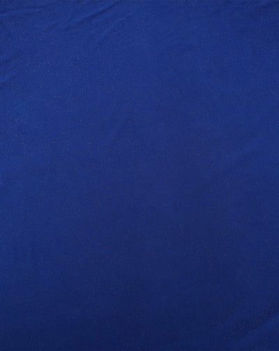 INDIGO POLYESTER KNITTED FOIL FABRIC