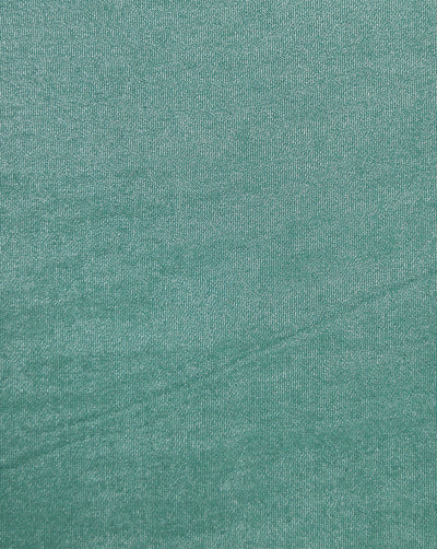 MINT GREEN OLYESTER KNITTED FOIL FABRIC