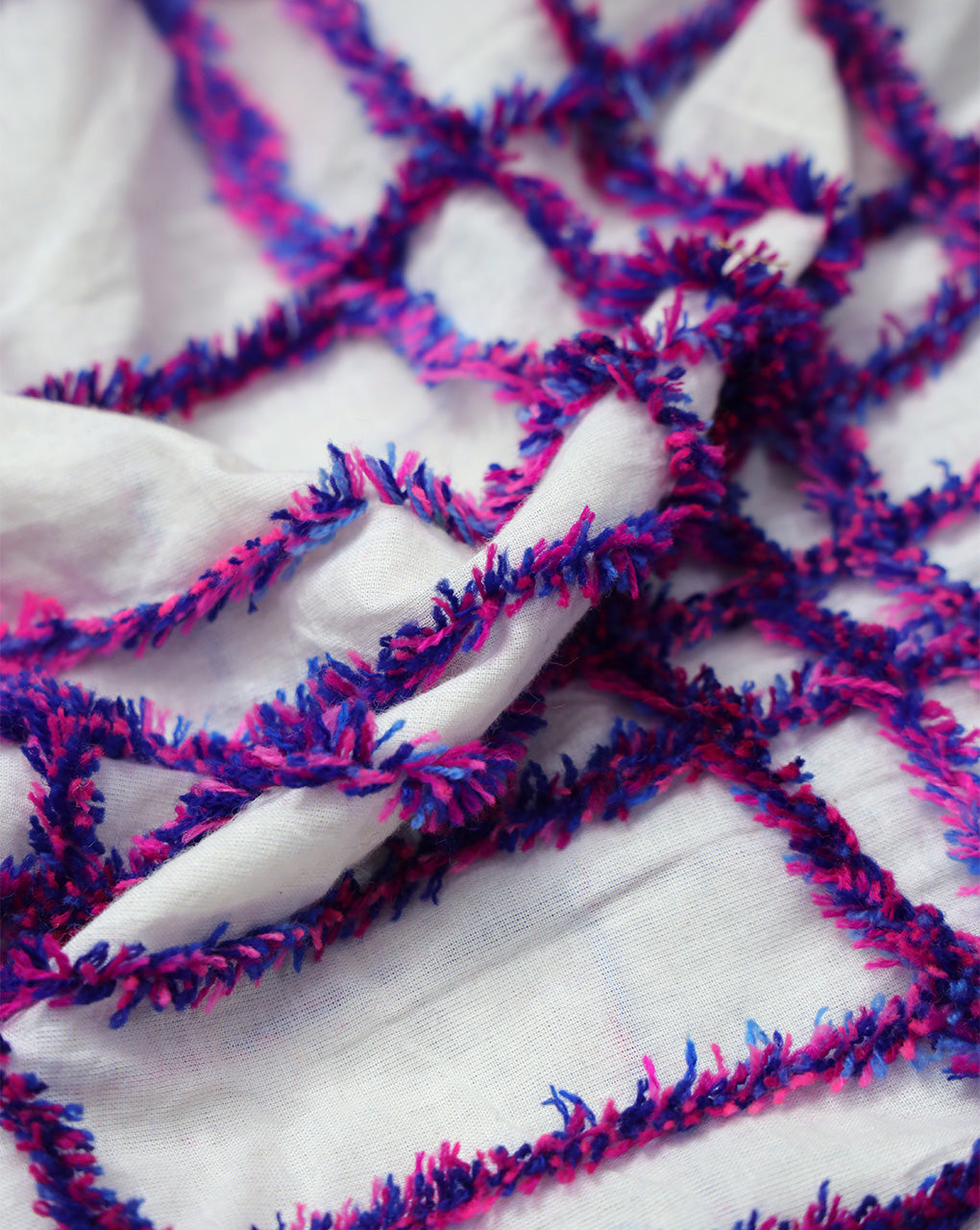 COTTON CANDLE WORK FABRIC
