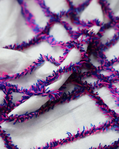 COTTON CANDLE WORK FABRIC