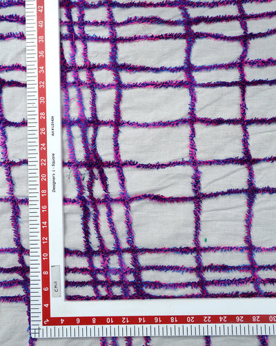 COTTON CANDLE WORK FABRIC