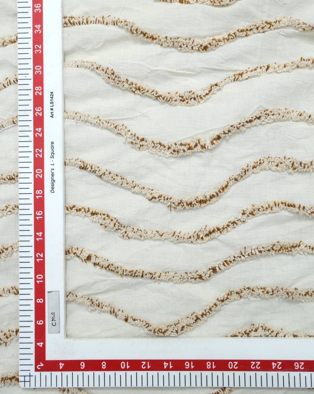 COTTON CANDLE WORK FABRIC