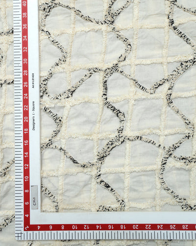 COTTON CANDLE WORK FABRIC