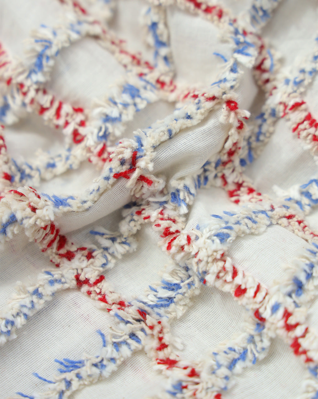 COTTON CANDLE WORK FABRIC