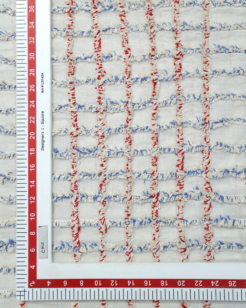 COTTON CANDLE WORK FABRIC