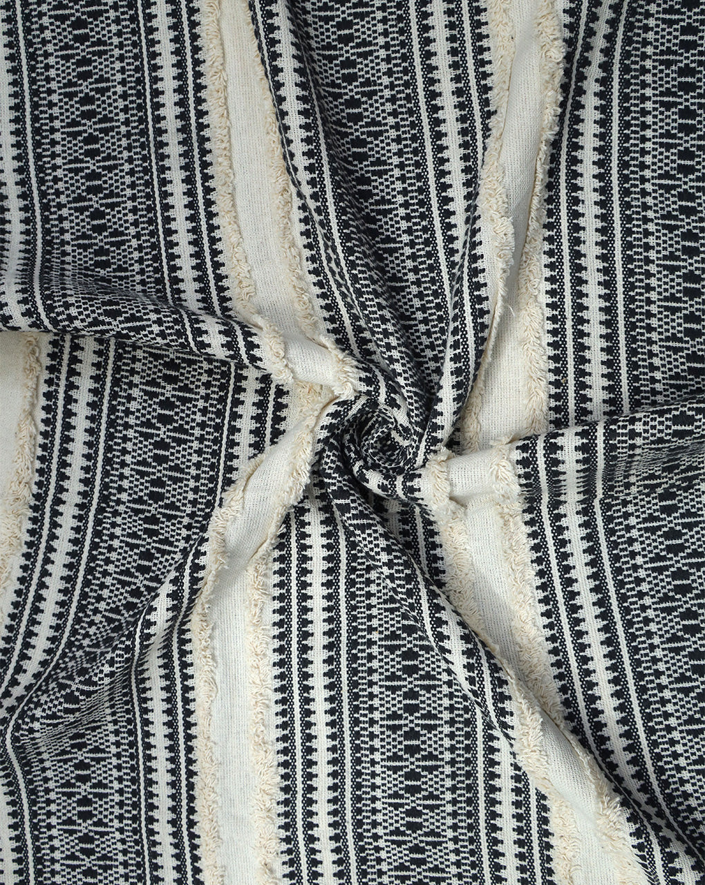 COTTON JACQUARD CANDLE WORK FABRIC