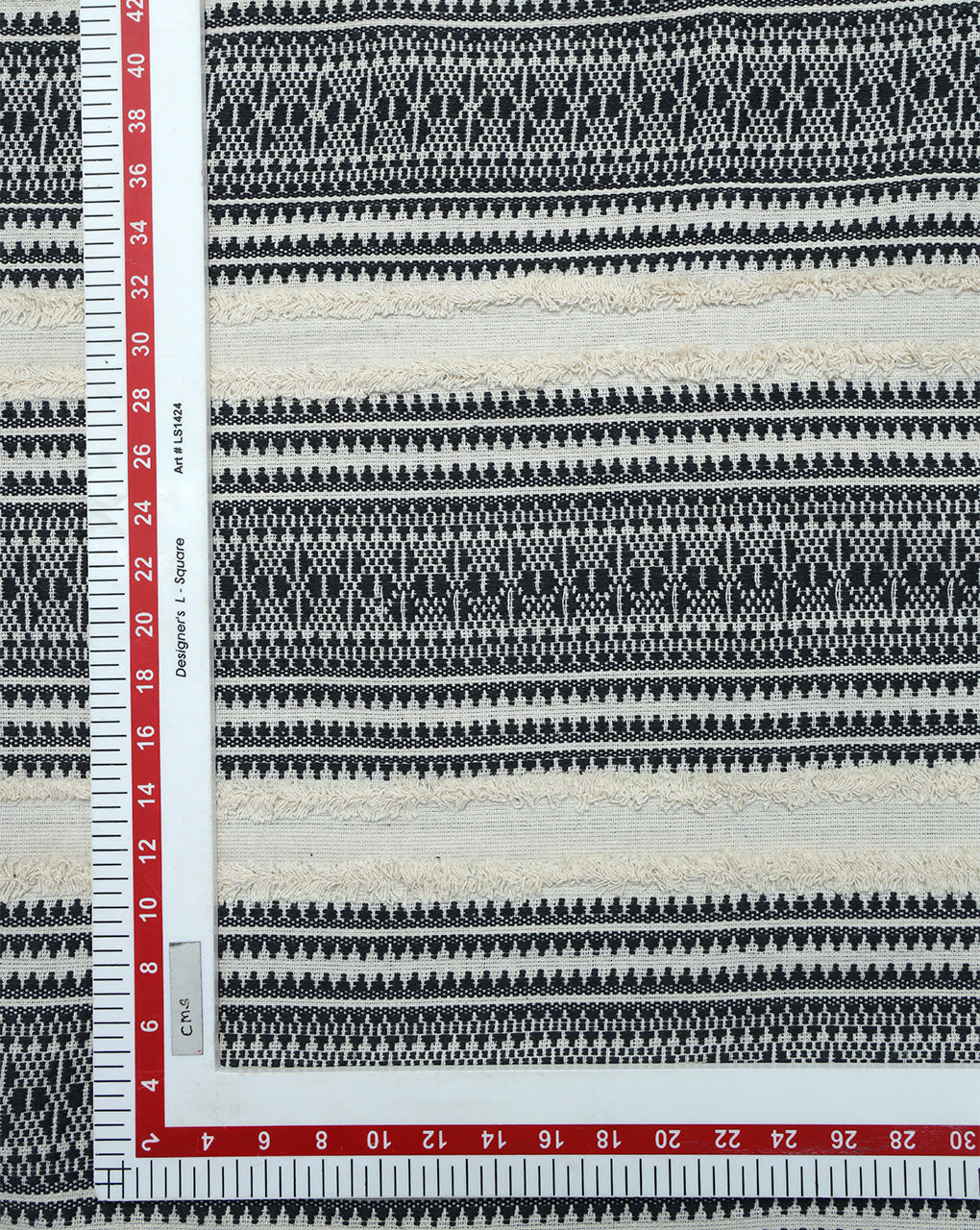 COTTON JACQUARD CANDLE WORK FABRIC