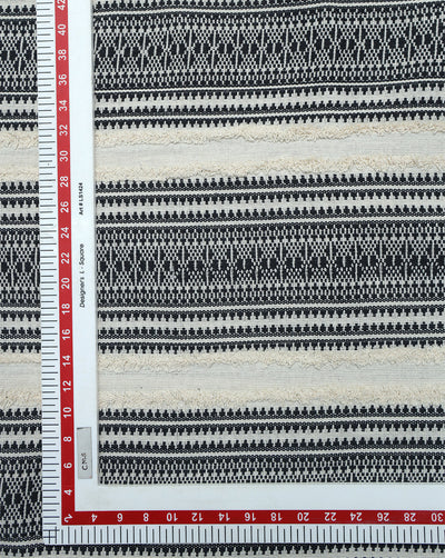 COTTON JACQUARD CANDLE WORK FABRIC