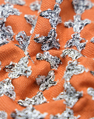 Cotton Jacquard Fabric (Width 44 Inches)