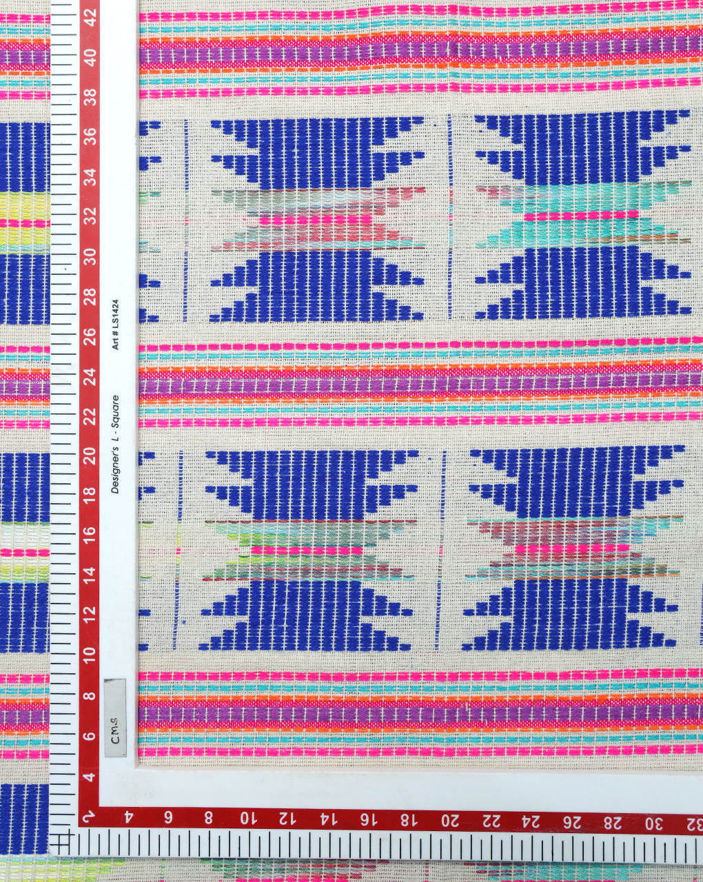 COTTON JACQUARD FABRIC (WIDTH 44 INCHES)