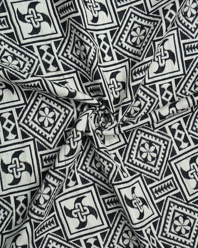 COTTON JACQUARD FABRIC (WIDTH 44 INCHES)