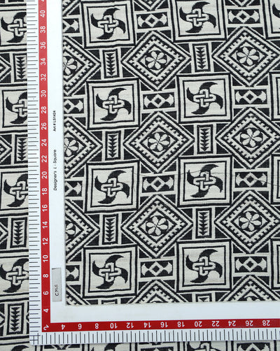 COTTON JACQUARD FABRIC (WIDTH 44 INCHES)