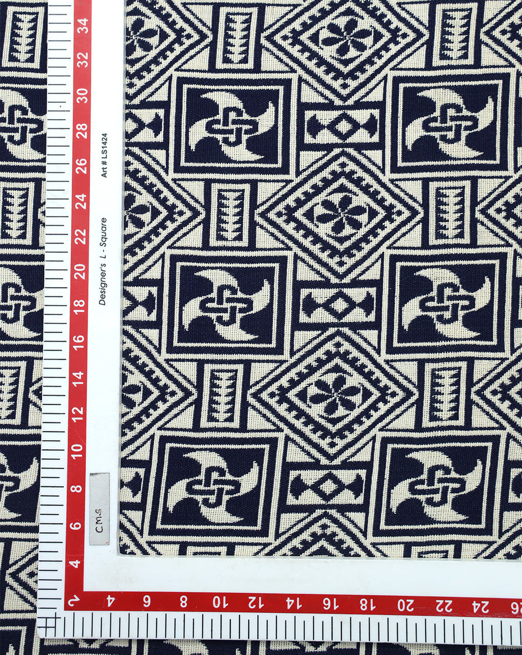 COTTON JACQUARD FABRIC (WIDTH 44 INCHES)
