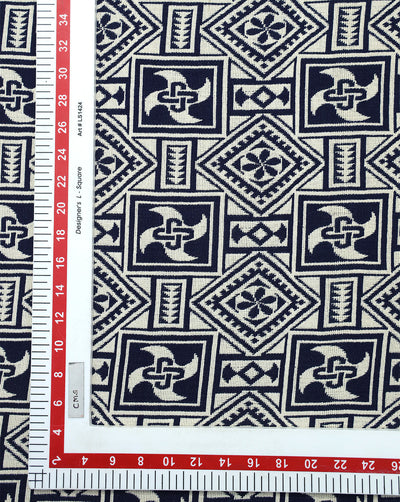 COTTON JACQUARD FABRIC (WIDTH 44 INCHES)