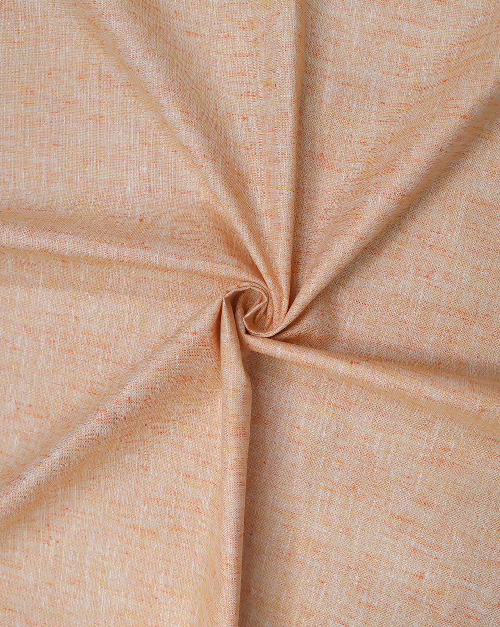 PEACH PLAIN YARN DYED FABRIC