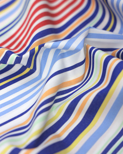 STRIPES DESIGN COTTON FABRIC