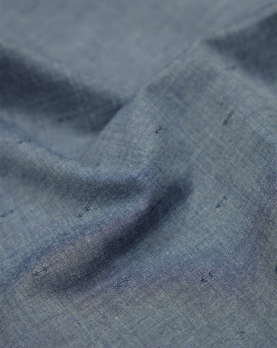 COTTON CHAMBRAY DOBBY FOR SHIRTING