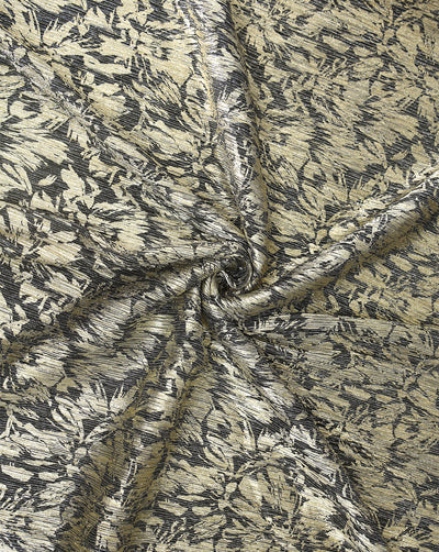 PLEATED LUREX FOIL FABRIC