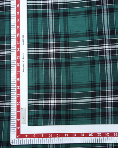 Viscose Checks Fabric