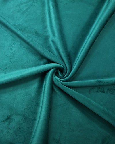 Plain Polyester Bonded Velvet Fabric