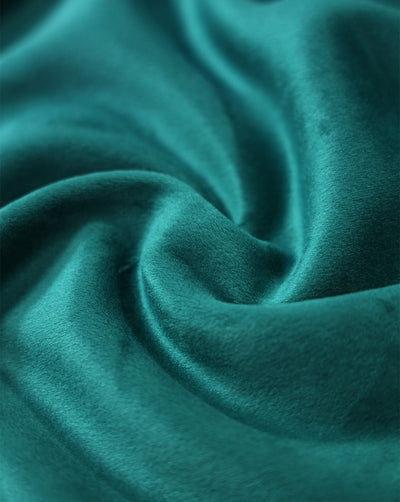 Plain Polyester Bonded Velvet Fabric