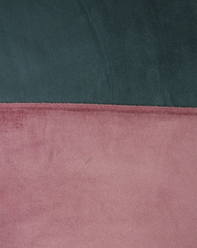 Plain Polyester Bonded Velvet Fabric