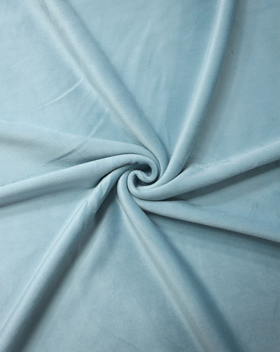 Plain Polyester Bonded Velvet Fabric