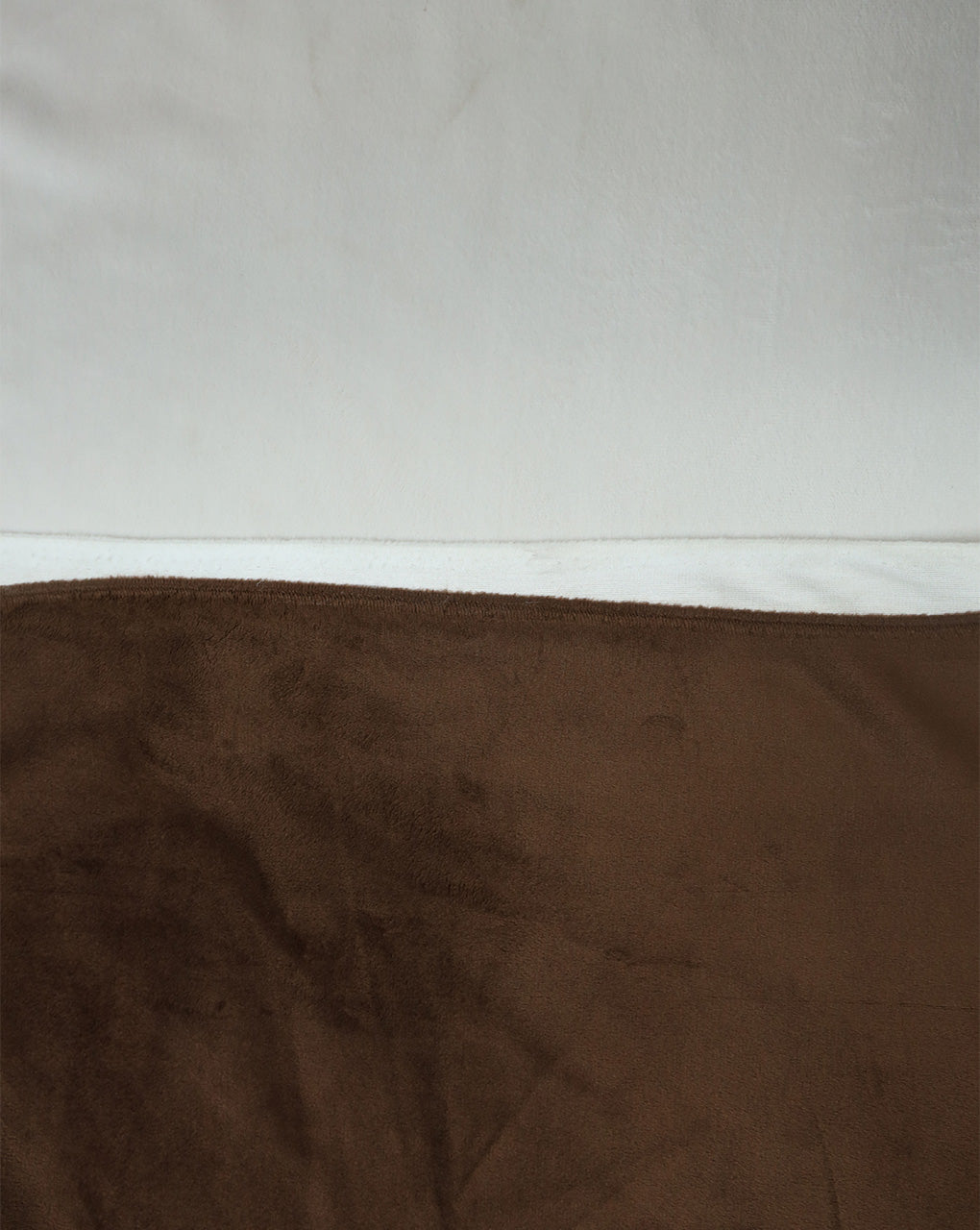 Plain Polyester Bonded Velvet Fabric