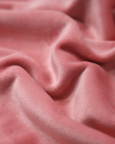 Plain Polyester Bonded Velvet Fabric