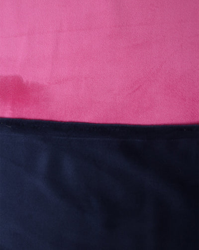 Plain Polyester Bonded Velvet Fabric