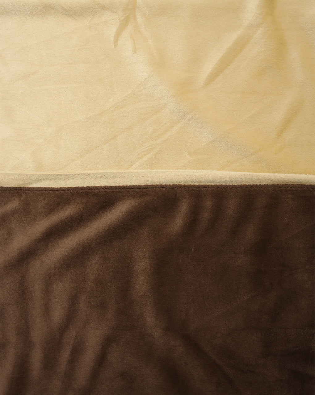 Plain Polyester Bonded Velvet Fabric