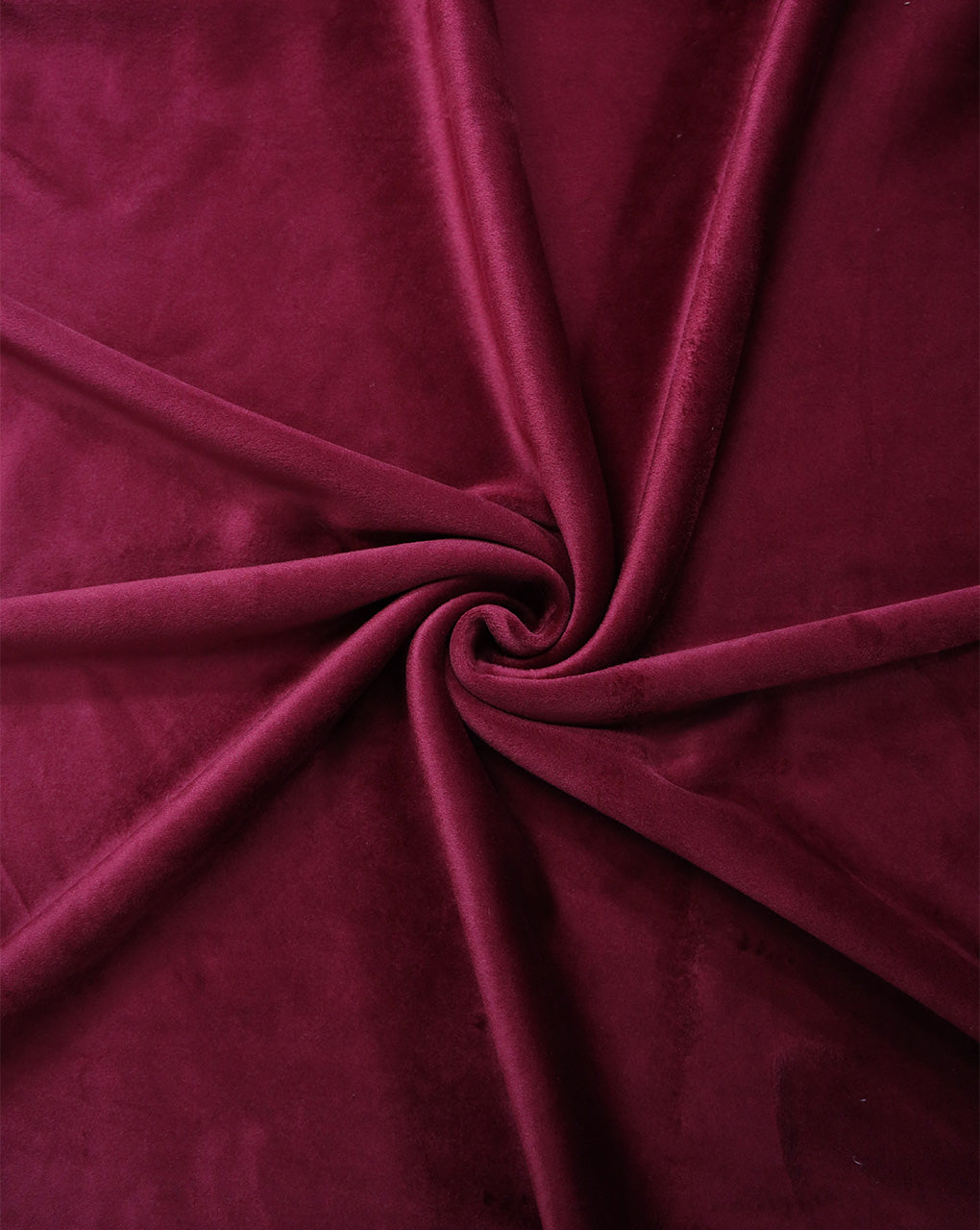 Plain Polyester Bonded Velvet Fabric